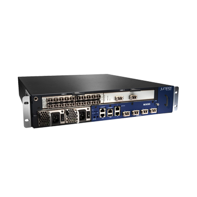 MX80-AC ROUTER CHAS-MX80 W 4X 10GE XFP BUILT-IN & 2X PWR-MX80-AC