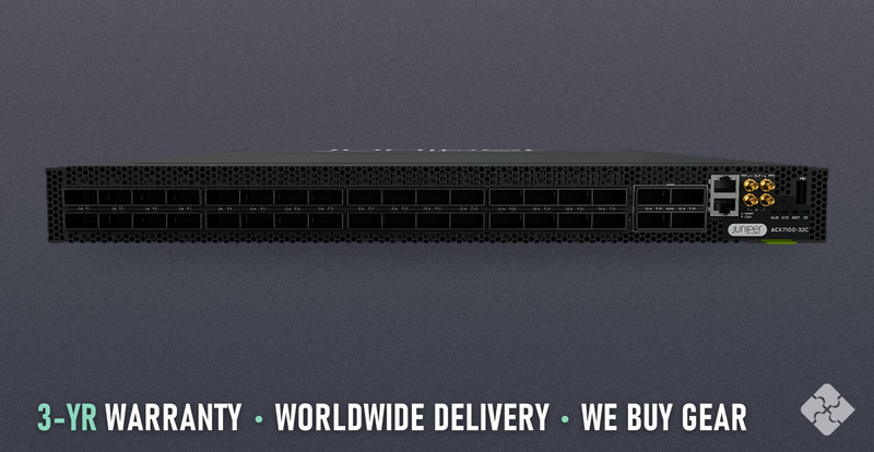 ACX7100-32C-DC-AO Juniper ACX7100 router, 32x 40/100GbE QSFP28 and 4x 400GbE QSFP56-DD