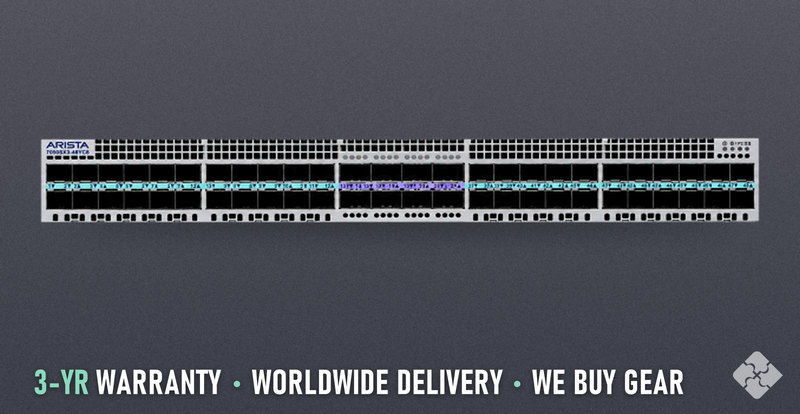 Arista DCS-7050SX3-48YC8C-R / 48 ports of 25GbE SFP28 and 8 ports of 100GbE QSFP28