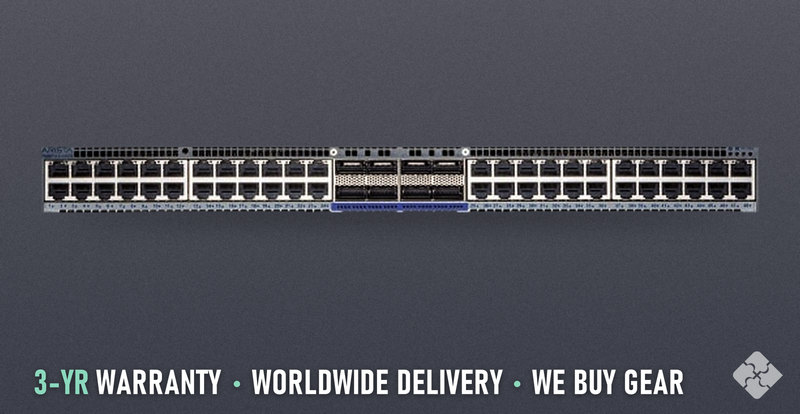 Arista DCS-7050TX3-48C8-F / 7050X3, 48x10GBaseT & 8x100GbE QSFP100, F-R, 2x AC, Tested & Guaranteed
