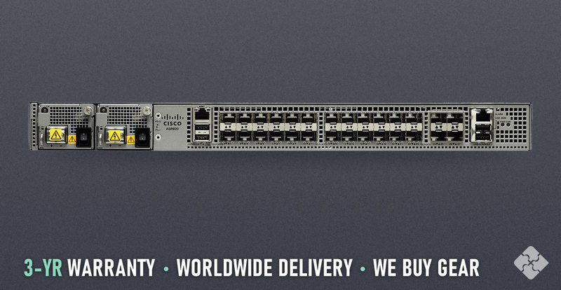 ASR-920-24SZ-M Cisco ASR920 router, 24x 1GbE SFP and 4x 10GbE SFP+
