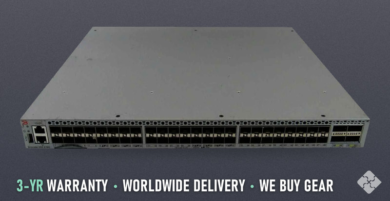 BR-VDX6740-24-R Brocade switch, 24x 10GbE SFP+ and 4x 40GbE QSFP+