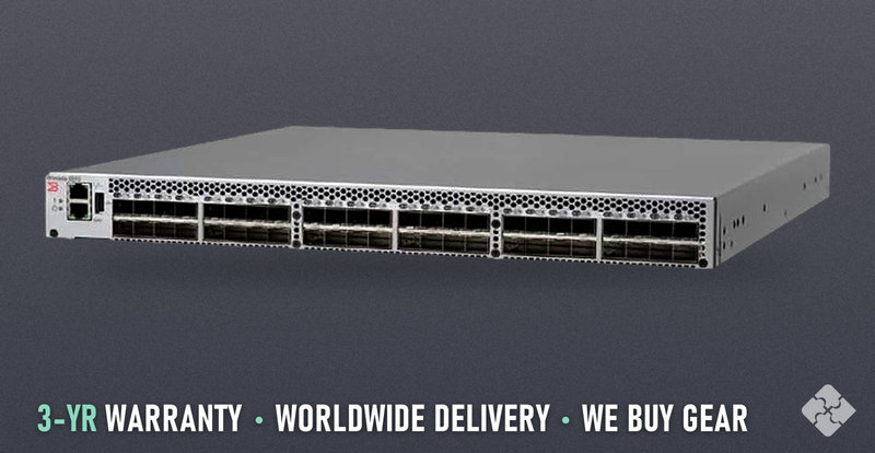 6510 Brocade switch, 24x 2/4/8/10/16GbE SFP+