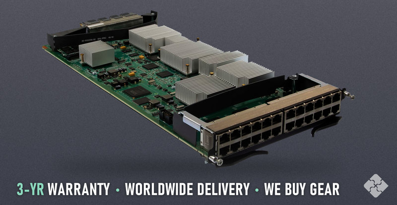 BR-MLX-1GCX24-X-ML Brocade line card, 24x 1GbE RJ45