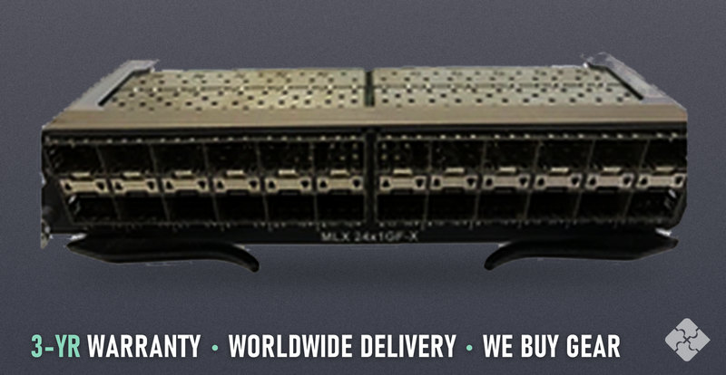 BR-MLX-1GFX24-X Brocade line card, 24x 1GbE SFP