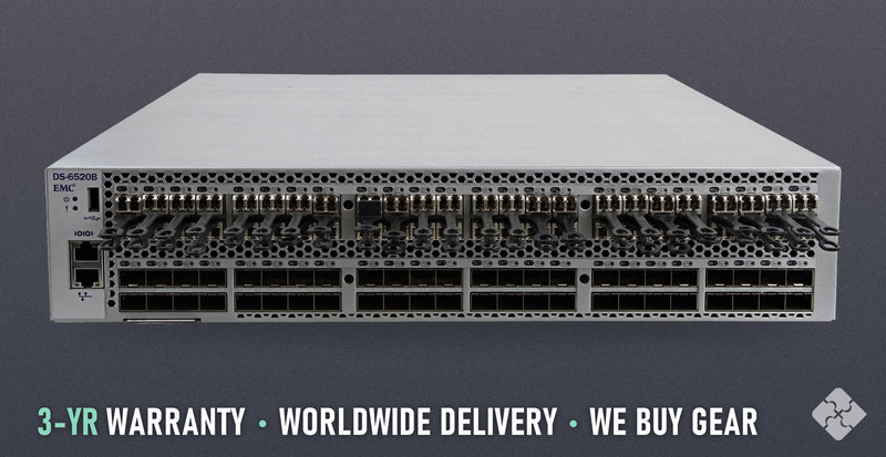 DS-6520B Brocade switch, 96x 2/4/8/10/16GbE SFP+