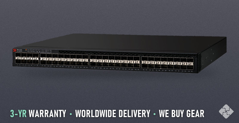 ICX6650-48-E-ADV Brocade ICX6650 switch, 48x 1/10GbE SFP+