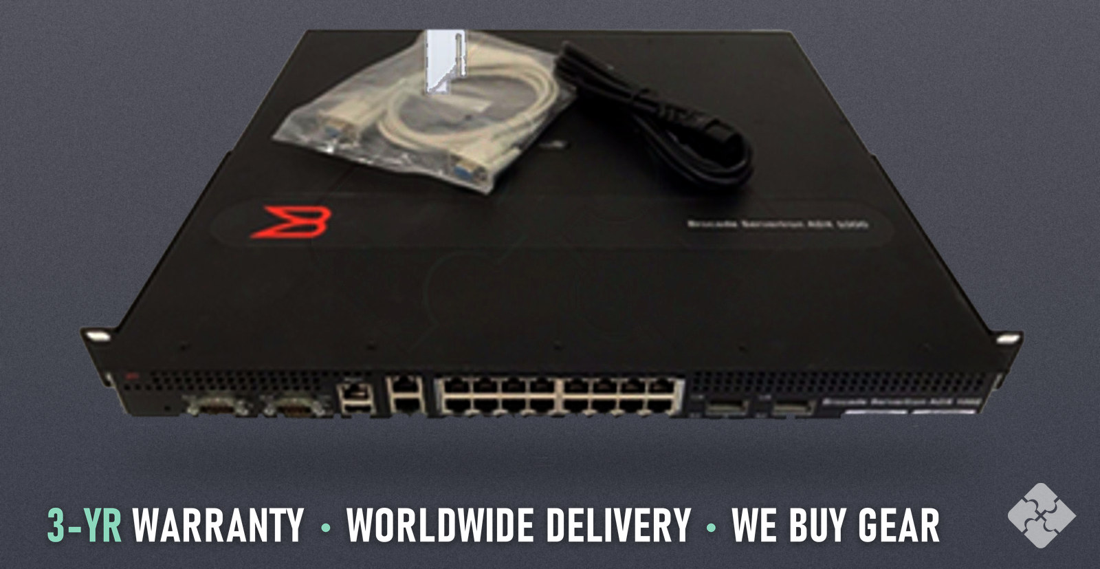 Brocade SI-1216-4-SSL-PREM / ServerIron ADX 1000 application delivery controller