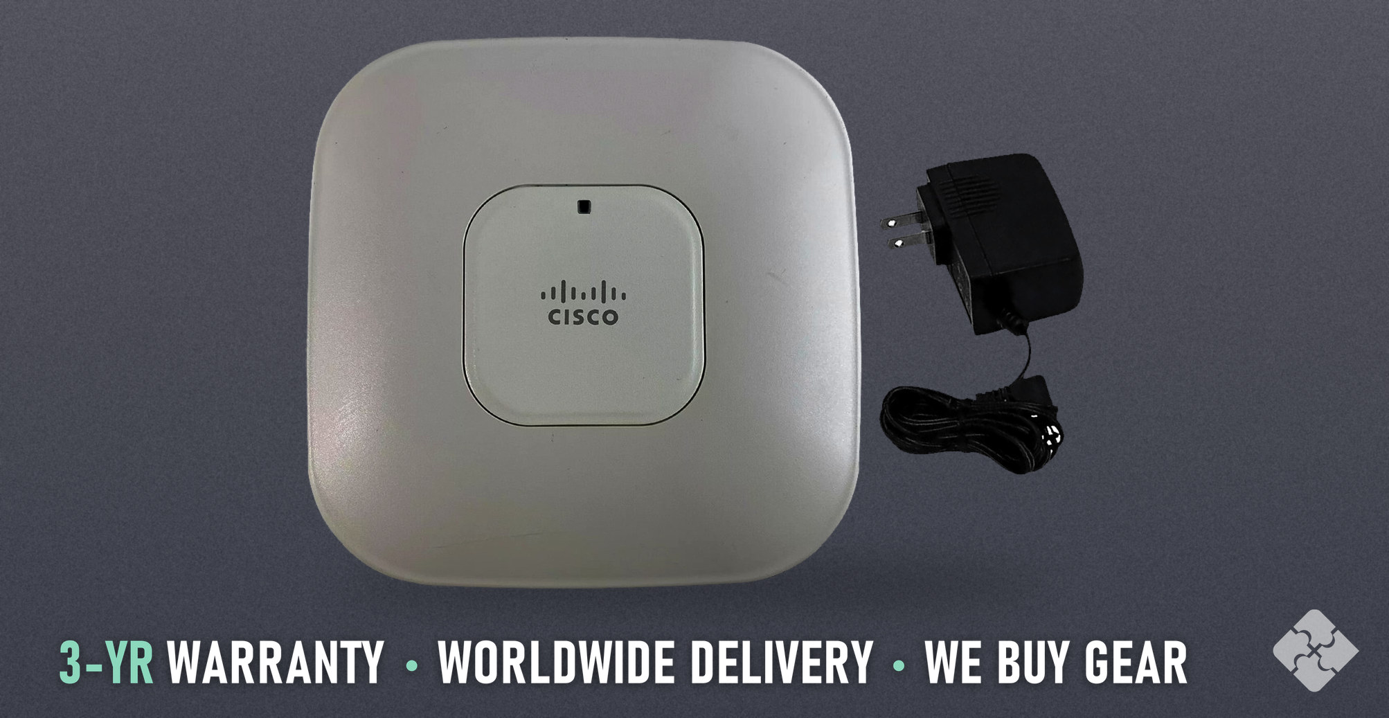 Cisco AIR-AP1142N-A-K9 / Aironet 1140 Series 802.11a/g/n 2x3:2, Tested & Guaranteed