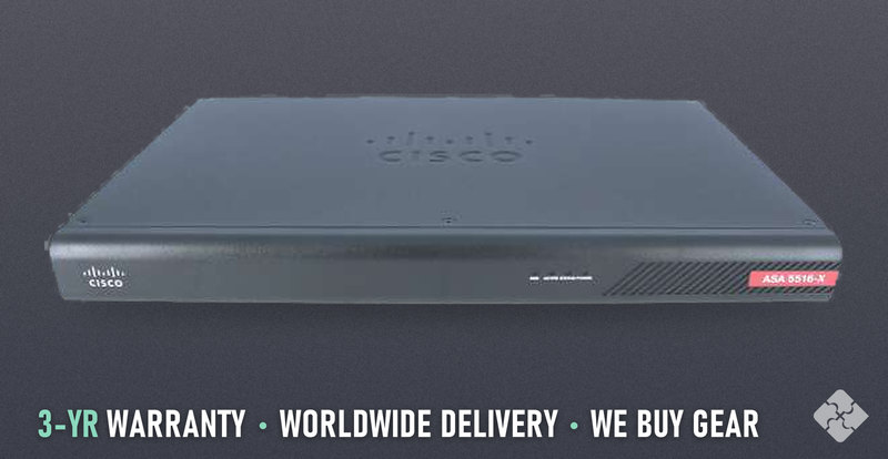 Cisco ASA5516-K9 / ASA 5516-X with SW, 8GE Data, 1GE Mgmt, AC, 3DES/AES, Tested & Guaranteed