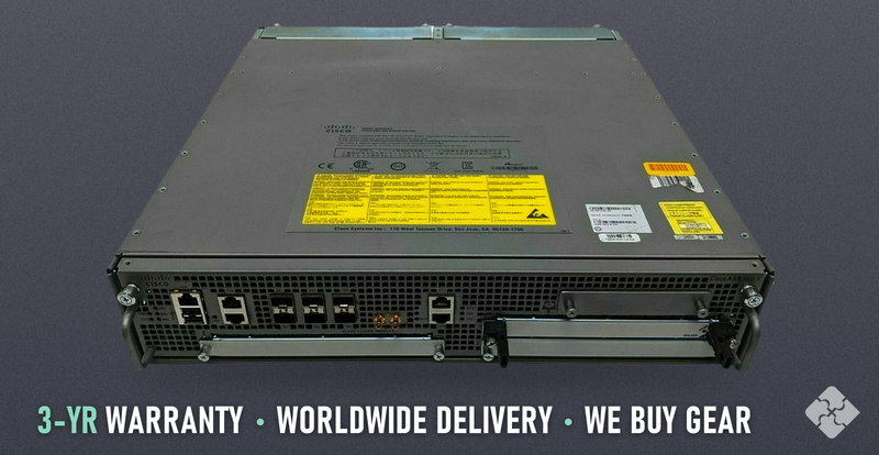 Cisco ASR1002-X / Chassis, 6 built-in GE, Dual P/S, 4GB DRAM, Tested & Guaranteed