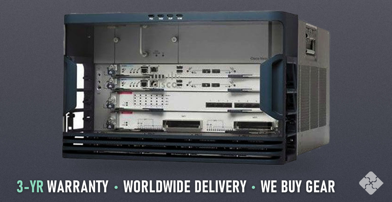 Cisco N7K-C7004 / Nexus 7000 4-slot chassis with fan tray, Tested & Guaranteed