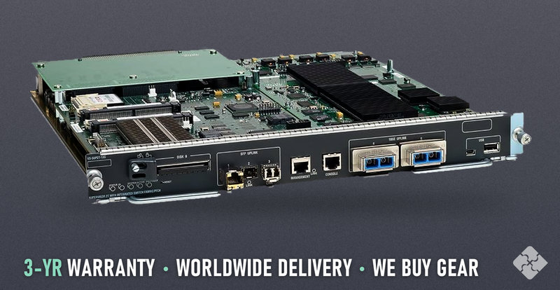 Cisco VS-S2T-10G-XL / Supervisor 2T with 2 ports 10GbE and MSFC5 PFC4XL, Tested & Guaranteed