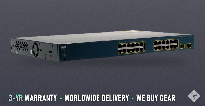 Cisco WS-C3560-24PS-S / Catalyst 3560 24 10/100 PoE + 2 SFP Standard Image, Tested & Guaranteed