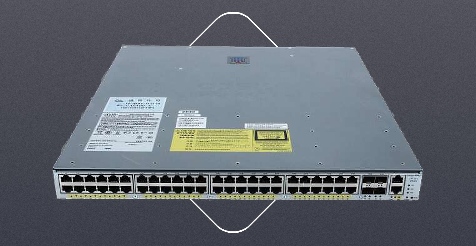 Cisco WS-C4948E-F-E / 48 ports of 1GbE RJ45 and 4 ports of 10GbE SFP+, Tested & Guaranteed