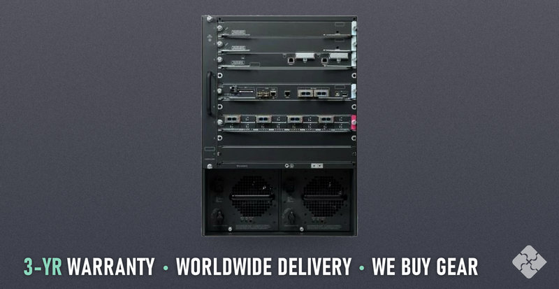 Cisco WS-C6509-E / Enh C6509 Chassis, 9slot, 15RU, No Pow Supply, No Fan Tray, Tested & Guaranteed