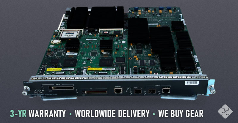 Cisco WS-SUP720-3BXL / 48 ports of 1GbE RJ45, Tested & Guaranteed