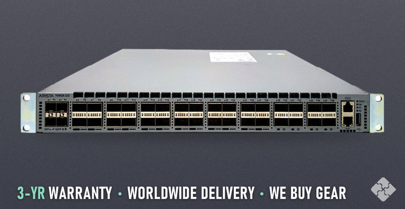 Arista DCS-7050QX-32S-F / 32 ports of 40GbE QSFP+ and 4 ports of 1/10GbE SFP+, Tested & Guaranteed