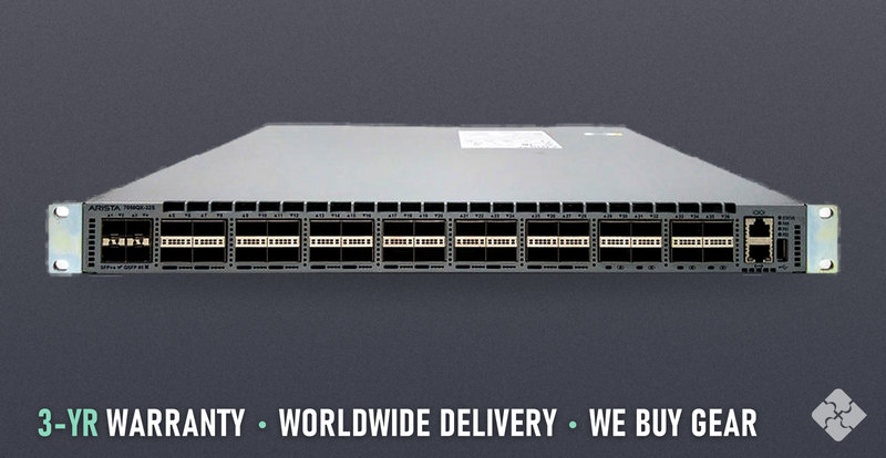 Arista DCS-7050QX2-32S-F / 32 ports of 40GbE QSFP+, Tested & Guaranteed