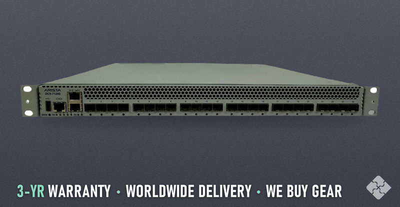 Arista DCS-7124S-F / 24 ports of 10GbE SFP+, Tested & Guaranteed