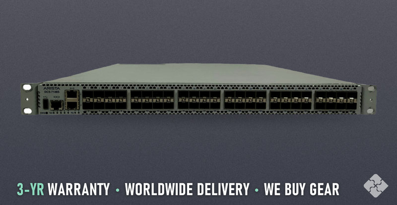 Arista DCS-7148S-F / 48 ports of 10GbE SFP+, Tested & Guaranteed