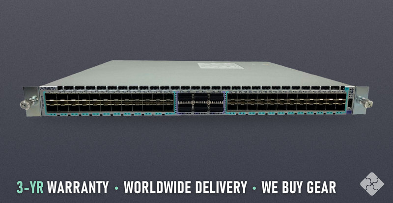 Arista DCS-7160-48YC6-F / 48 ports of 25GbE SFP28 and 6 ports of 100GbE QSFP28, Tested & Guaranteed