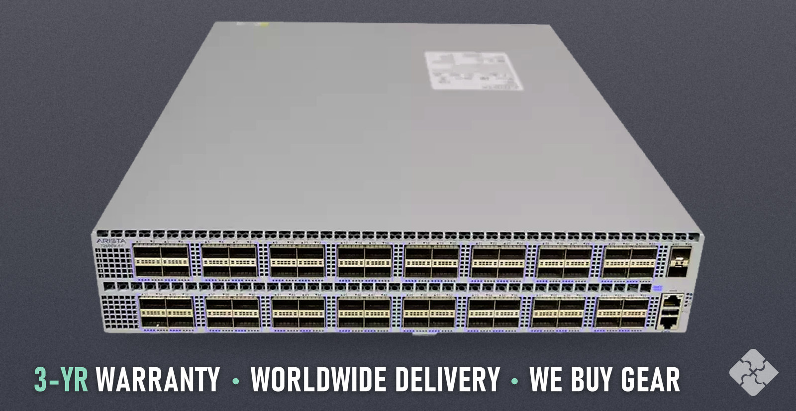 DCS-7260CX-64-R Arista 7260CX switch, 64x 100GbE QSFP28 and 2x 10GbE SFP+