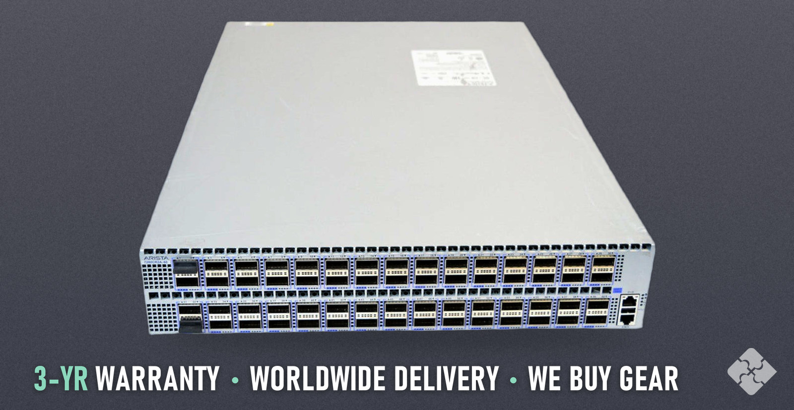 DCS-7280CR2A-60-R Arista 7280CR2A switch, 60x 100GbE QSFP28