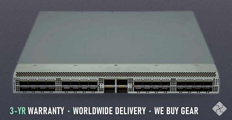 DCS-7280CR3MK-32P4S-F Arista Switch, Front-Back, Refurbished, 32x 100GbE QSFP and 4x 400GbE OSFP