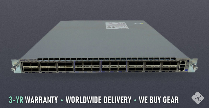 Arista DCS-7280QR-C36-F / 24 ports of 40GbE QSFP+ and 12 ports of 100GbE QSFP28