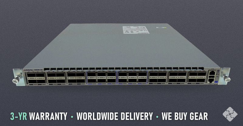 Arista DCS-7280QR-C36-R / 24 ports of 40GbE QSFP+ and 12 ports of 100GbE QSFP28