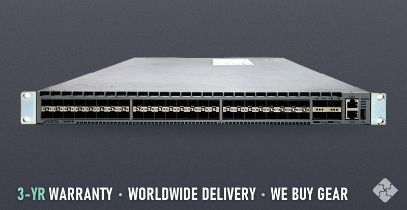 Arista DCS-7280SE-64-R / 48 ports of 10GbE SFP+ and 4 ports of 40GbE QSFP+, Tested & Guaranteed