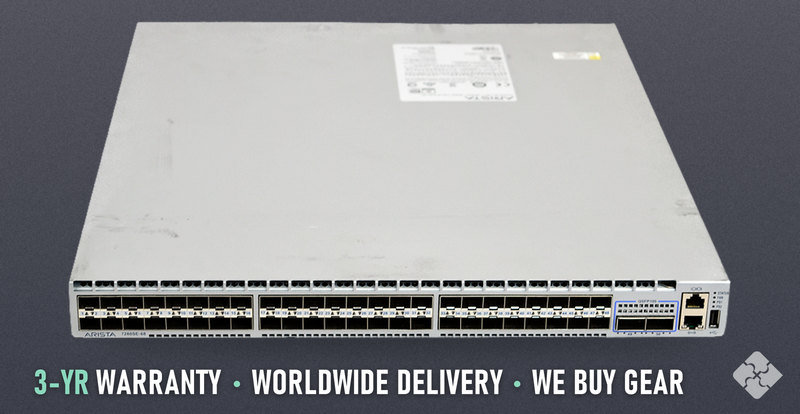 Arista DCS-7280SE-68-F / 48 ports of 1/10GbE SFP+ and 2 ports of 100GbE QSFP28, Tested & Guaranteed