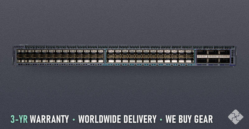 DCS-7280SR2K-48C6-M-R Arista Switch, 24x 1/10/25GbE SFP28, 24x 1/10GbE SFP+ and 6x 100GbE QSFP28
