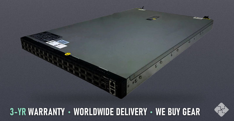 Dell Z9332F-ON / 32 ports of 400GbE QSFP-DD