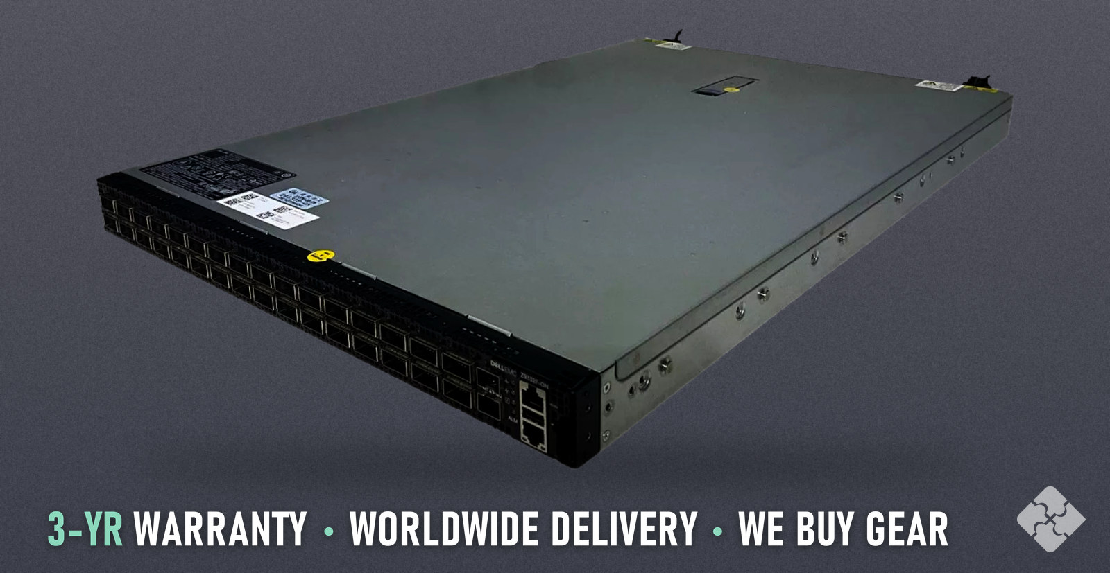 Dell Z9332F-ON / 32 ports of 400GbE QSFP-DD