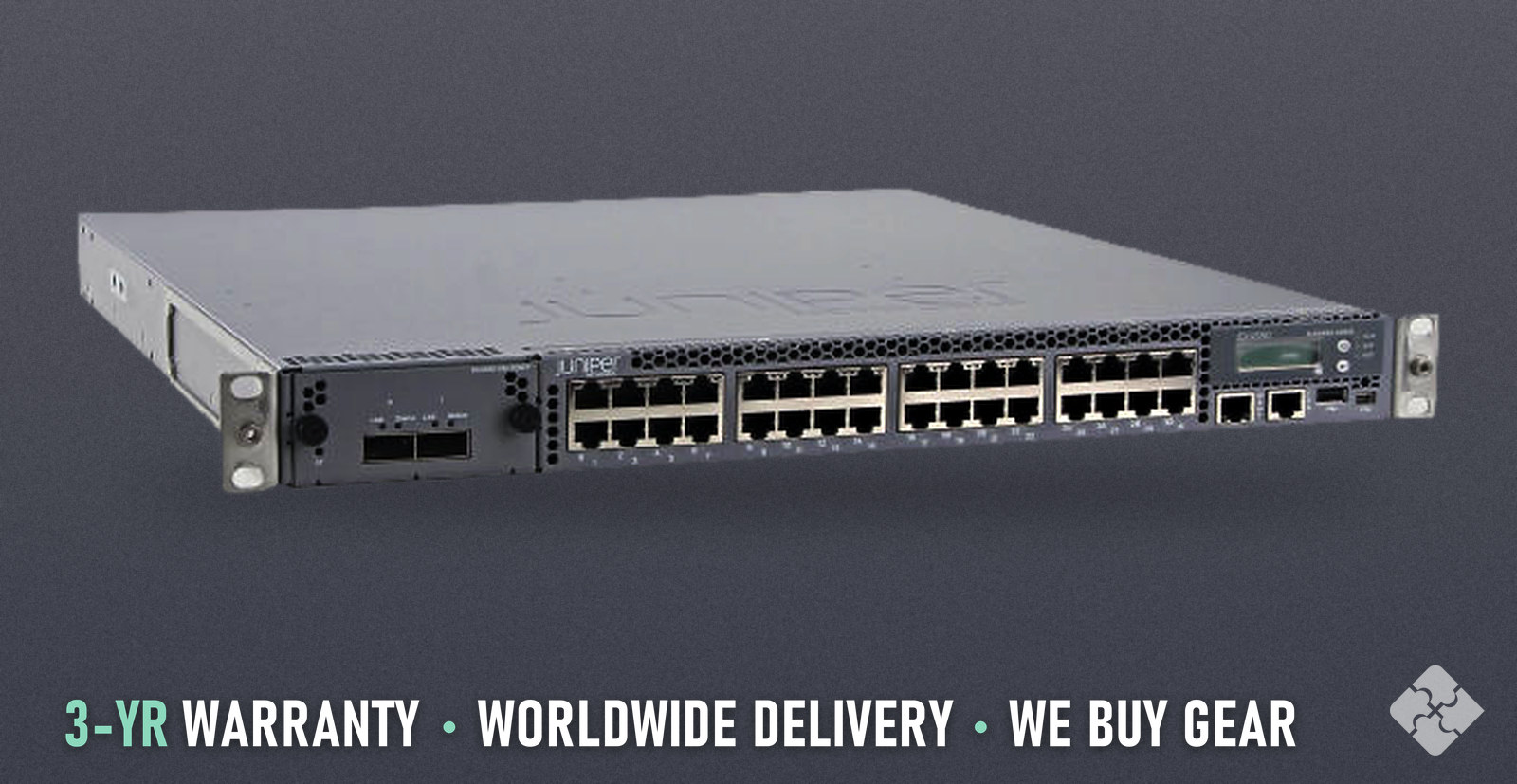 EX4550-32T-AFI Juniper EX4550 switch, 32x 10GbE RJ45