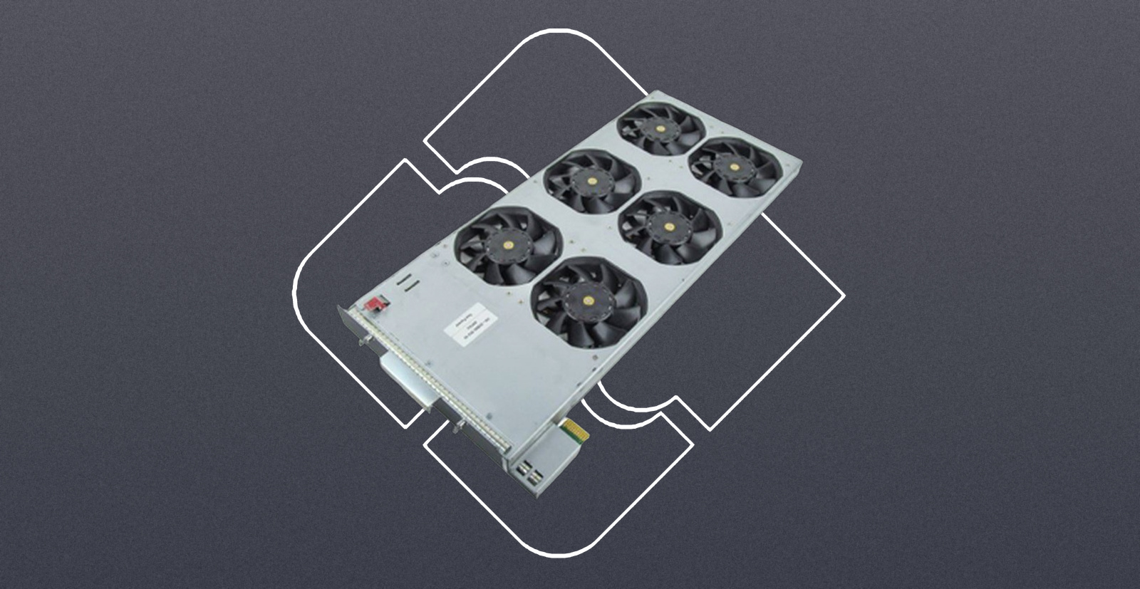 FFANTRAY-MX480-S MX480 Series (6x Fan) Fan Tray