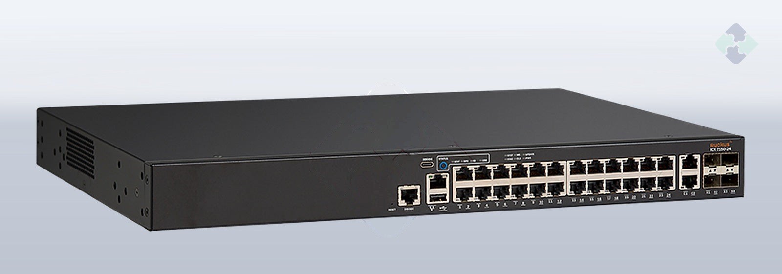 Brocade ICX7150-24-4X1G / 24 ports of 1GbE RJ45 and 4 ports of 1GbE SFP, Tested & Guaranteed