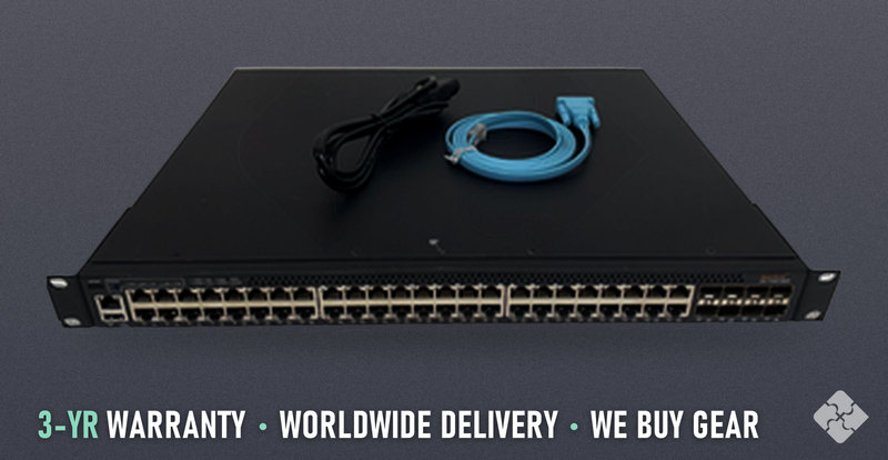 Brocade ICX7150-48ZP-E2X10G / 32 ports of 1GbE PoE+ RJ45 and 2 ports of 10GbE SFP+