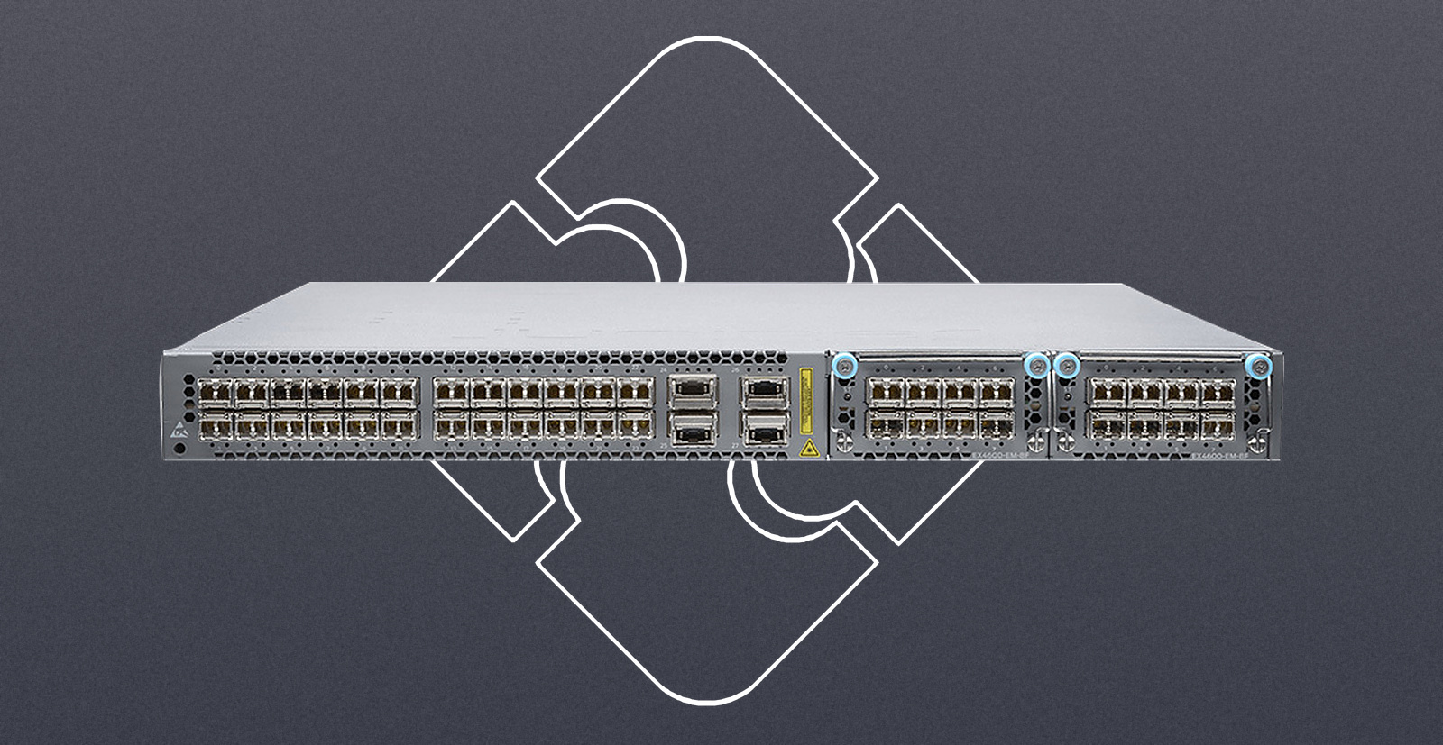 Juniper EX4600-40F-AFO / 24 ports of 1/10GbE SFP+ and 4 ports of 40GbE QSFP+, Tested & Guaranteed