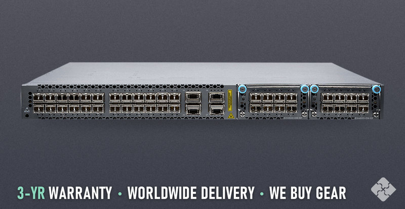 Juniper EX4600-40F-AFO / 24 ports of 1/10GbE SFP+ and 4 ports of 40GbE QSFP+, Tested & Guaranteed