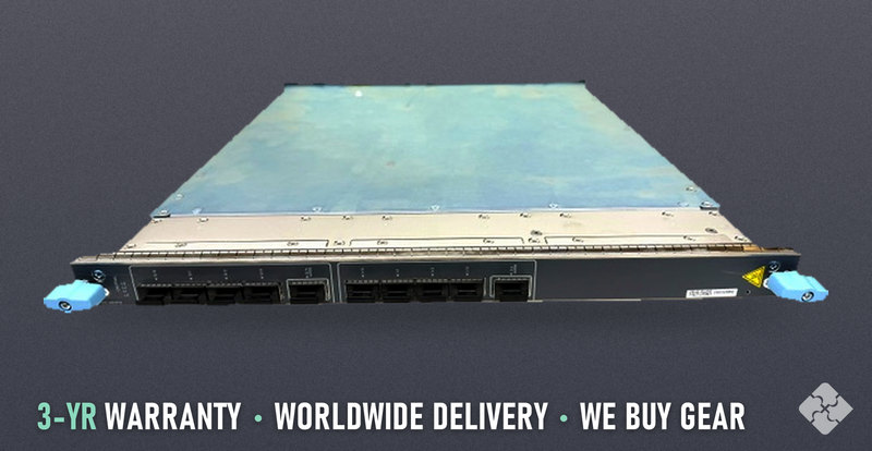 Juniper MPC10E-10C-MRATE / 8x QSFP28 multi-rate ports (up to 100GbE), Tested & Guaranteed