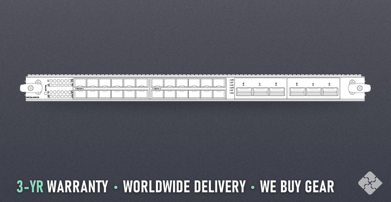 MPC5E-40G10G Juniper Line Card, Refurbished, 24x 10GbE SFP+ and 6x 40GbE QSFP+