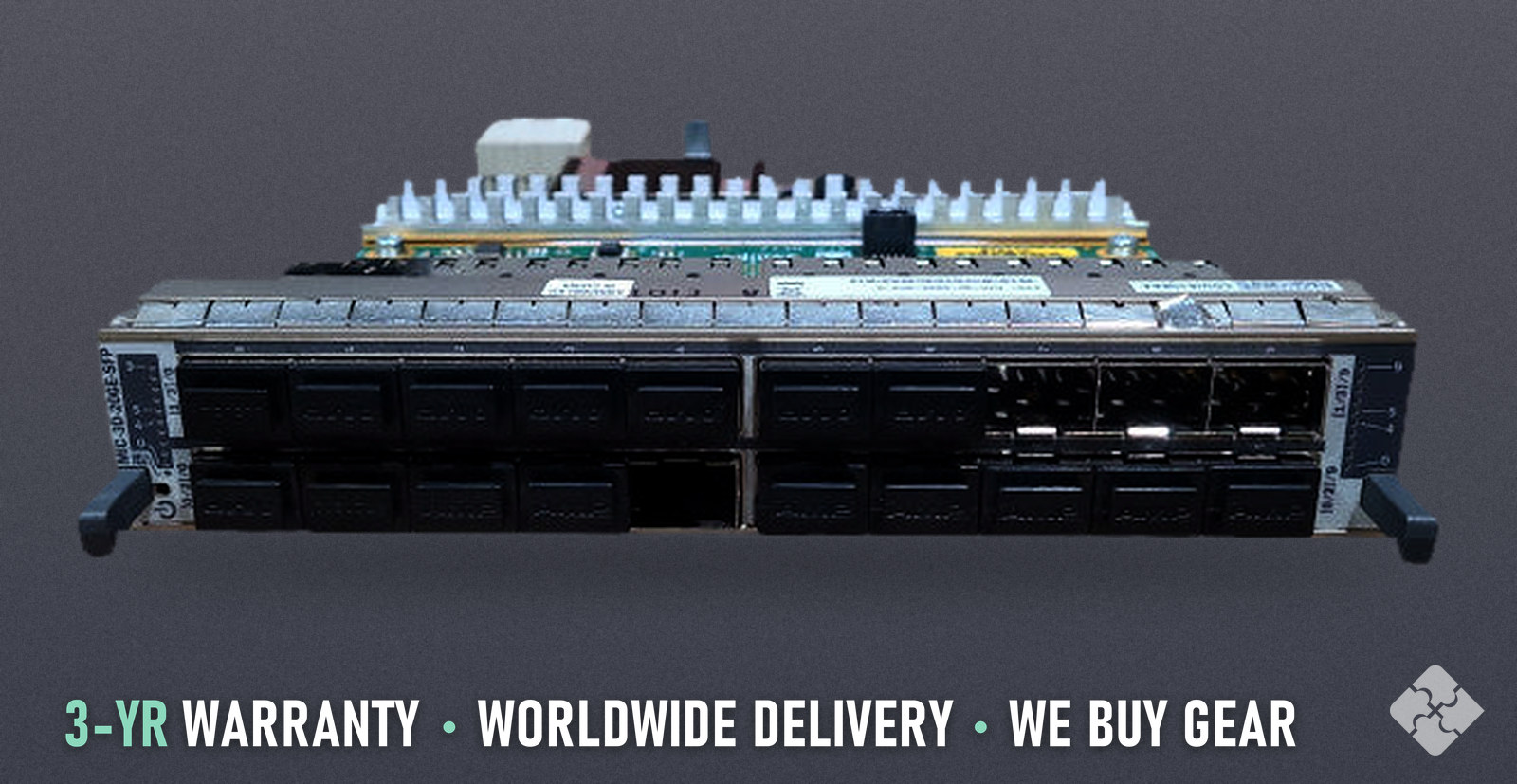 MIC-3D-20GE-SFP Juniper MIC, 20x 1GbE SFP