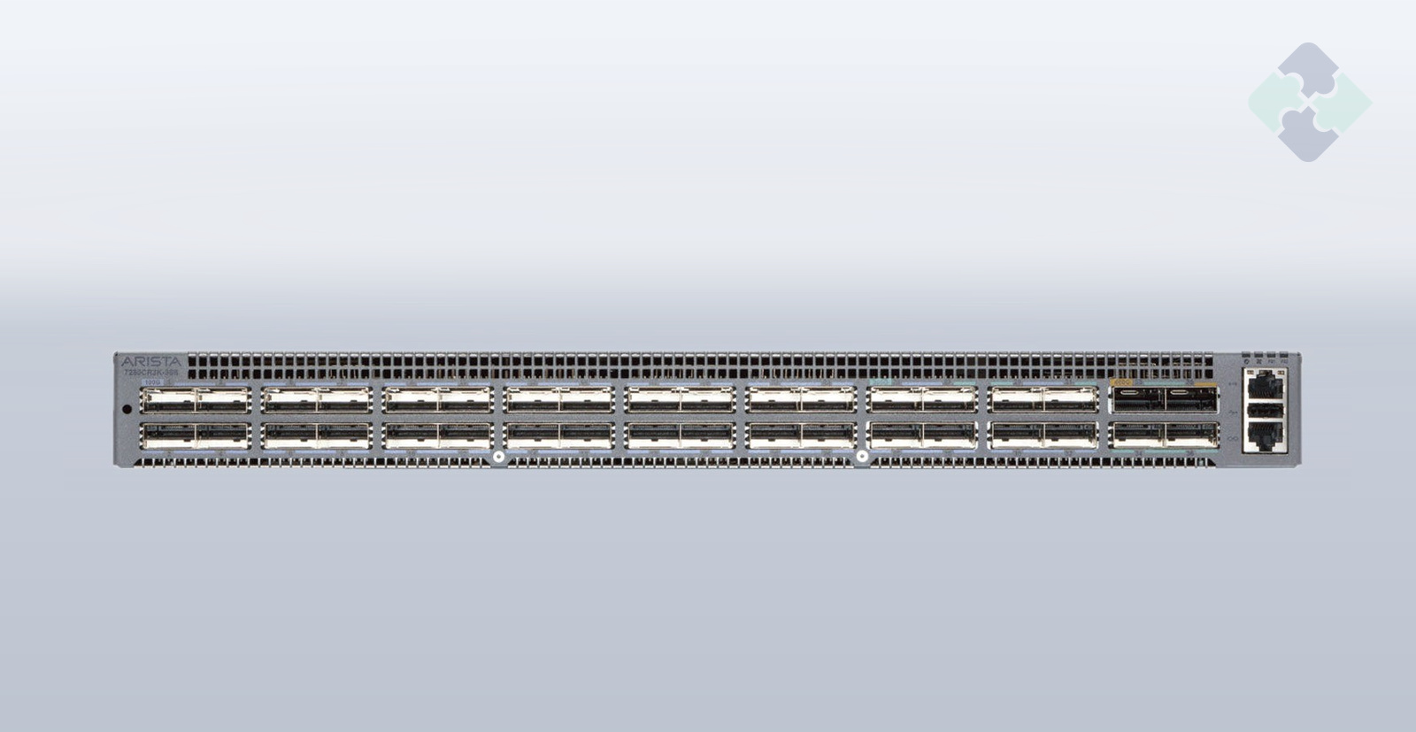 Arista DCS-7280CR3-32P4-M-R / 32 ports of 100GbE QSFP28 and 4 ports of 400GbE OSFP