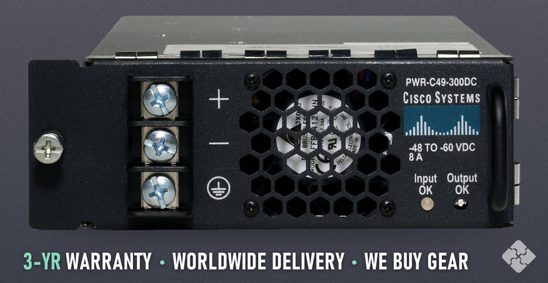 PWR-C49-300DC Cisco, Catalyst 4900 300-Watt DC Power Supply