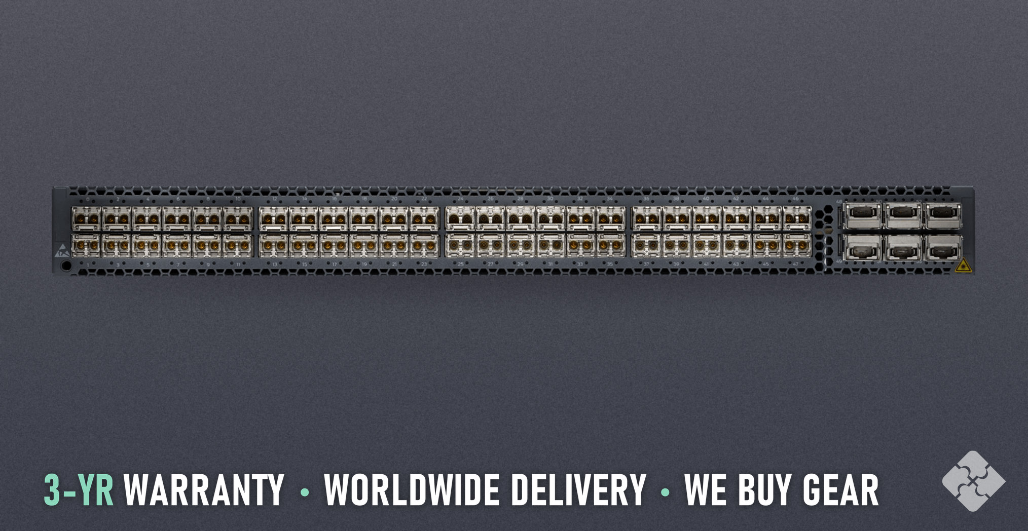 Juniper QFX5100-48S-AFI / 48 ports of 10GbE SFP+ and 6 ports of 40GbE QSFP+, Tested & Guaranteed