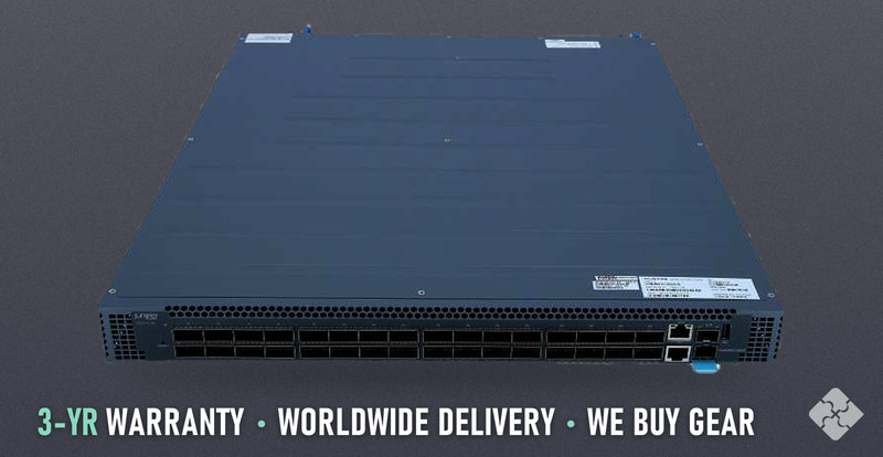 QFX5120-32C-AFI 32x 100GB QSFP28 Back-to-Front Airflow Switch