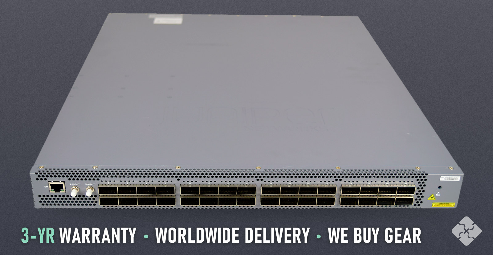 Juniper QFX5200-32C-AFI / 32 ports of 100GbE QSFP28, Tested & Guaranteed